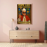 Modern Pope Meme Iconography Pop Culture Poster PosterGoat