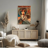 Monaco-Monte-Carlo Art Nouveau Travel Poster PosterGoat
