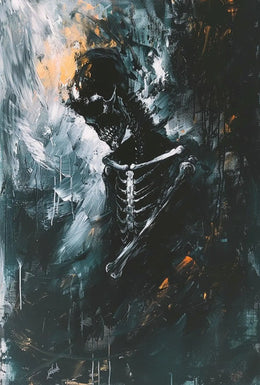 Mortality and Decay Abstract Artistic or Pop Culture Poster PosterGoat