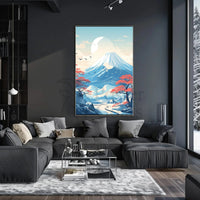 Mount Fuji Tranquil Landscape Cultural Heritage Poster PosterGoat