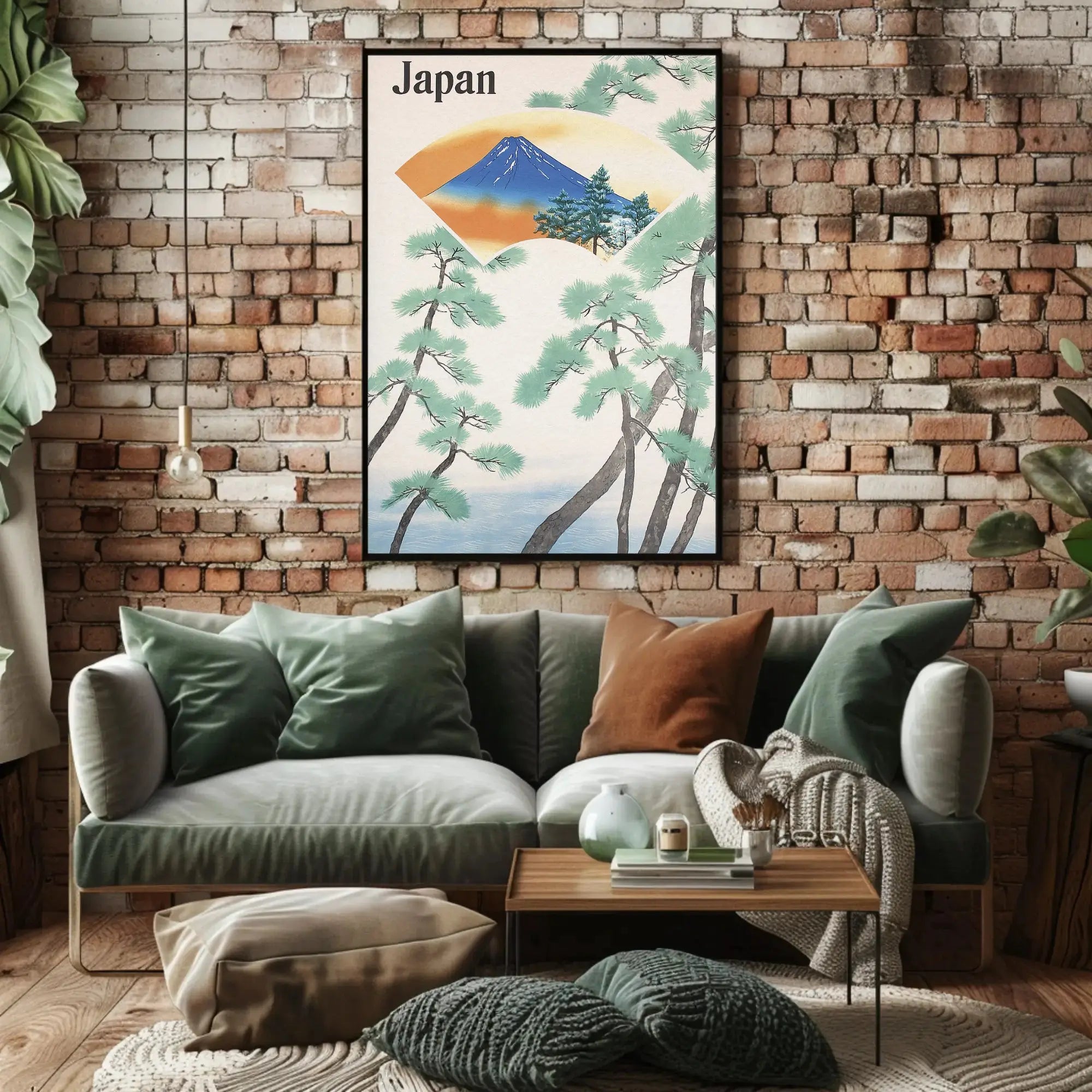 Mount Fuji Tranquility Japanese Cultural Heritage Poster PosterGoat