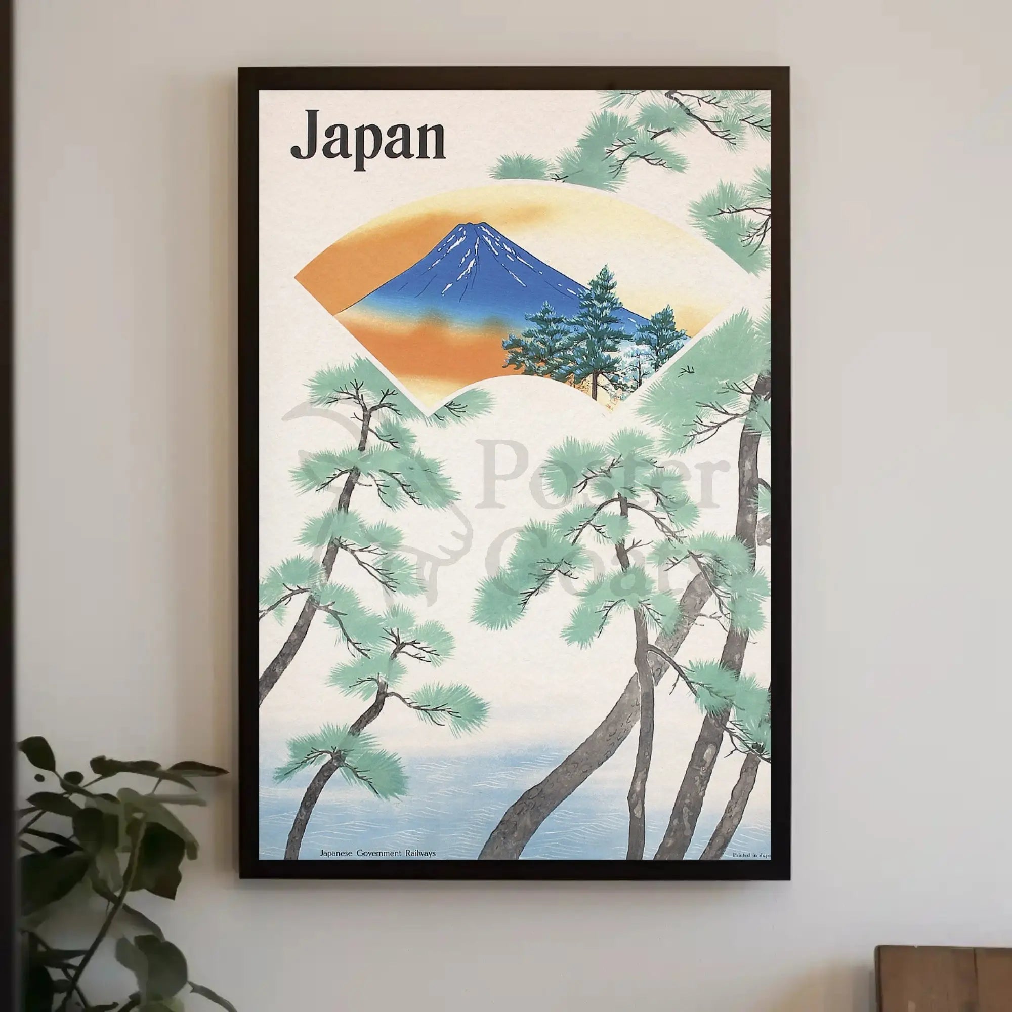 Mount Fuji Tranquility Japanese Cultural Heritage Poster PosterGoat