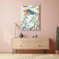 Mount Fuji Tranquility Japanese Cultural Heritage Poster PosterGoat
