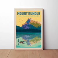 Mount Rundle Adventure Banff National Park Poster PosterGoat