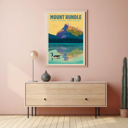 Mount Rundle Adventure Banff National Park Poster PosterGoat