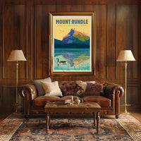Mount Rundle Adventure Banff National Park Poster PosterGoat