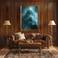 Mountain Adventure: Cinematic Exploration Travel Poster PosterGoat