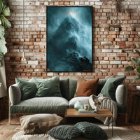 Mountain Adventure: Cinematic Exploration Travel Poster PosterGoat