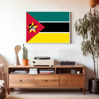 Mozambique National Flag Poster: Cultural or Heritage Poster PosterGoat