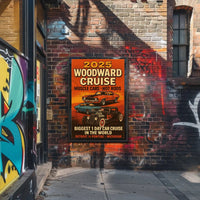 Muscle Cars Hot Rods 2025 Event Vintage Poster PosterGoat