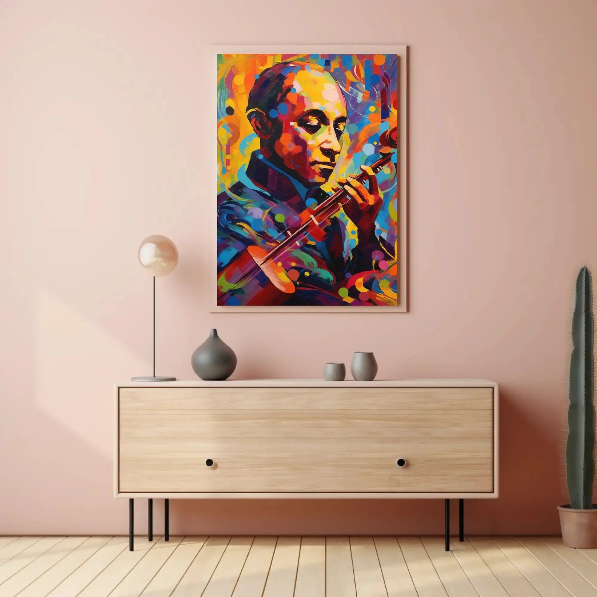 Musical Symphony Expression Abstract, Artistic, or Pop Culture Poster PosterGoat
