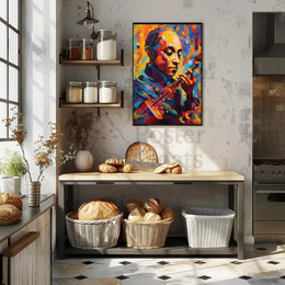 Musical Symphony Expression Abstract, Artistic, or Pop Culture Poster PosterGoat