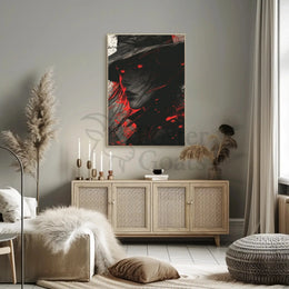 Mysterious Figure in Noir Fantasy Art Poster PosterGoat