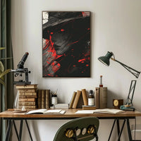 Mysterious Figure in Noir Fantasy Art Poster PosterGoat