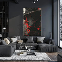 Mysterious Figure in Noir Fantasy Art Poster PosterGoat