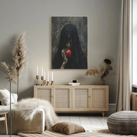 Mysterious Temptation Gothic Art Poster - Abstract, Artistic, or Pop Culture Poster PosterGoat
