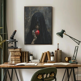 Mysterious Temptation Gothic Art Poster - Abstract, Artistic, or Pop Culture Poster PosterGoat