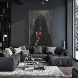Mysterious Temptation Gothic Art Poster - Abstract, Artistic, or Pop Culture Poster PosterGoat