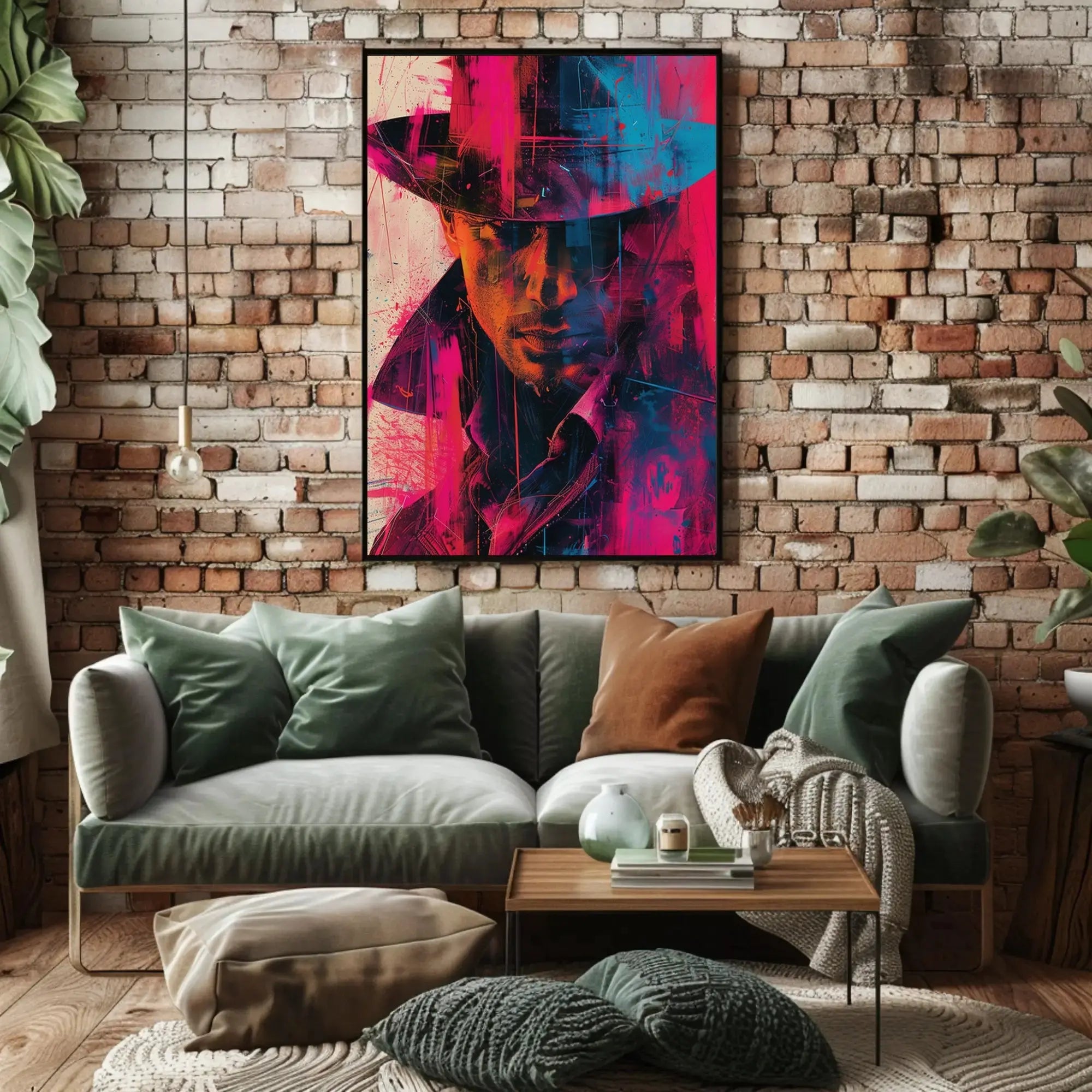 Mystery Noir Detective Themed Artistic Pop Culture Poster PosterGoat