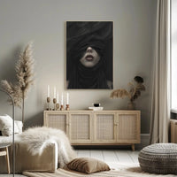 Mystery and Intrigue Fashion Abstract, Artistic, or Pop Culture Poster PosterGoat