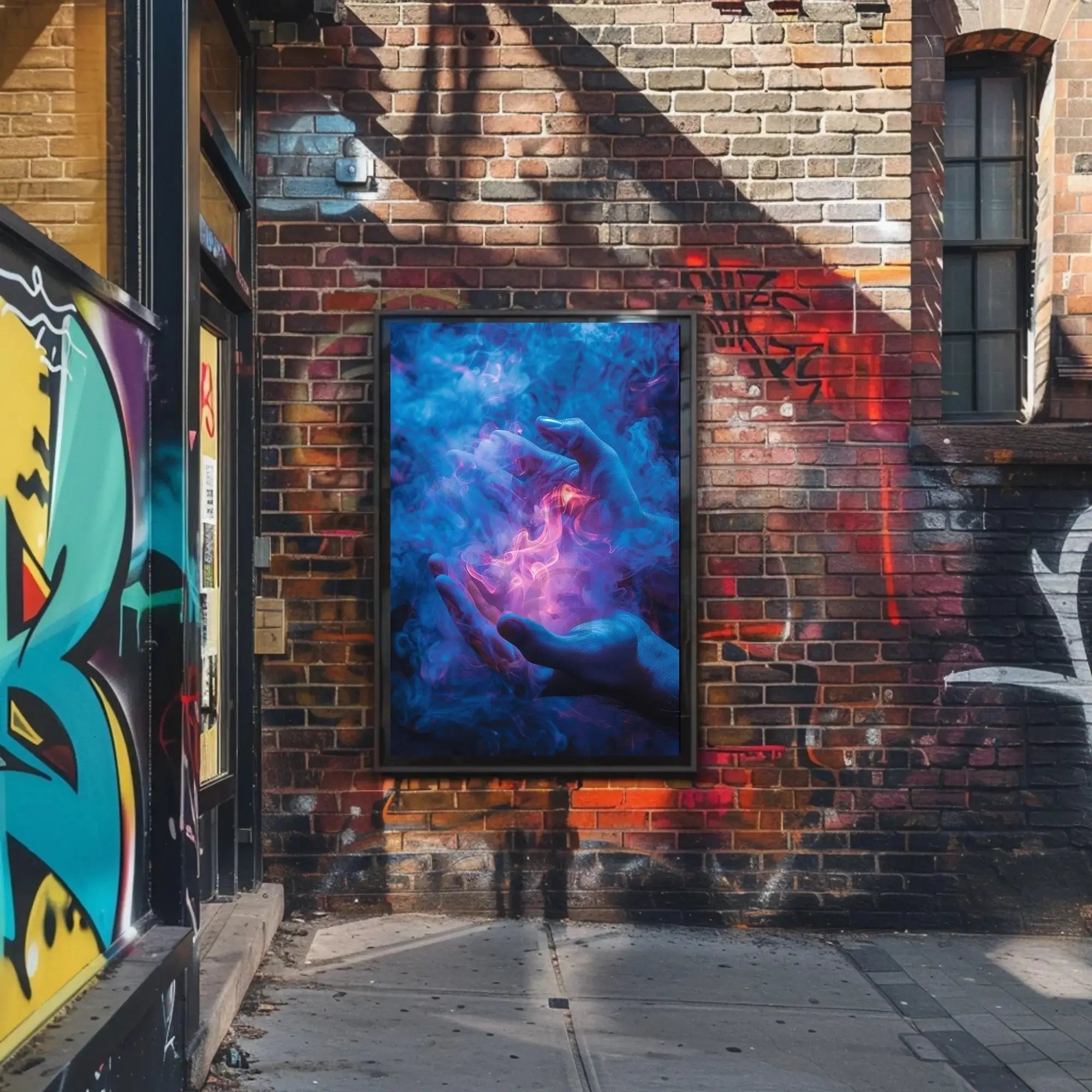 Mystic Flame Surrealism Abstract, Artistic, or Pop Culture Poster PosterGoat