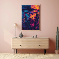 Mystical Adventurer Psychedelic Art Pop Culture Poster PosterGoat