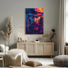 Mystical Adventurer Psychedelic Art Pop Culture Poster PosterGoat