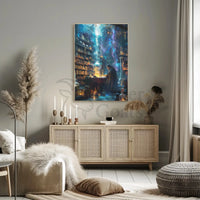 Mystical Alchemist Library Fantasy Poster PosterGoat