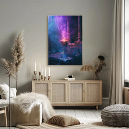Mystical Chalice Fantasy Scene Artistic Poster PosterGoat