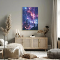 Mystical Cityscape Exploration: Futuristic Sci-Fi Poster PosterGoat