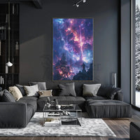 Mystical Cityscape Exploration: Futuristic Sci-Fi Poster PosterGoat