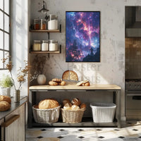 Mystical Cityscape Exploration: Futuristic Sci-Fi Poster PosterGoat