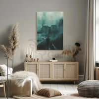 Mystical Coastal Journey: Abstract, Artistic, or Pop Culture Poster PosterGoat