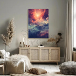 Mystical Dreamscape Surreal Landscape Abstract Artistic Poster PosterGoat