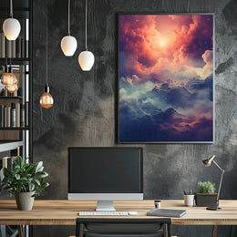 Mystical Dreamscape Surreal Landscape Abstract Artistic Poster PosterGoat