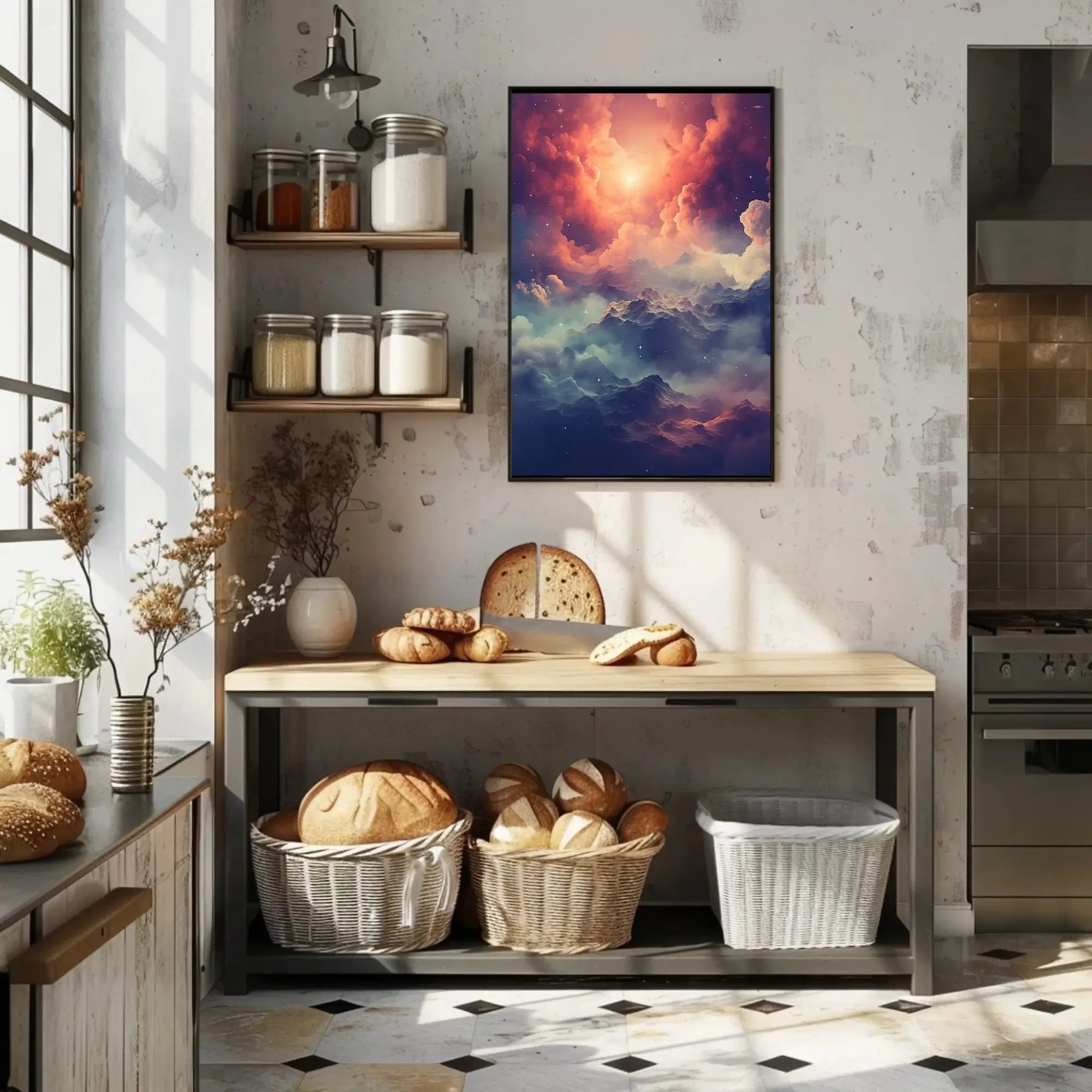 Mystical Dreamscape Surreal Landscape Abstract Artistic Poster PosterGoat
