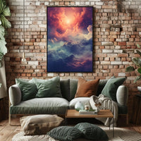 Mystical Dreamscape Surreal Landscape Abstract Artistic Poster PosterGoat