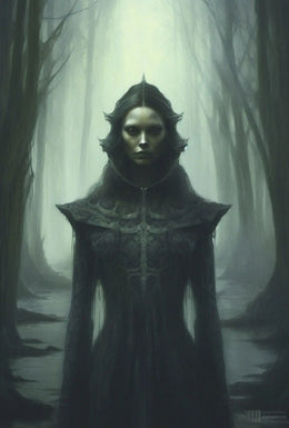 Mystical Forest Gothic Fantasy Art Poster PosterGoat