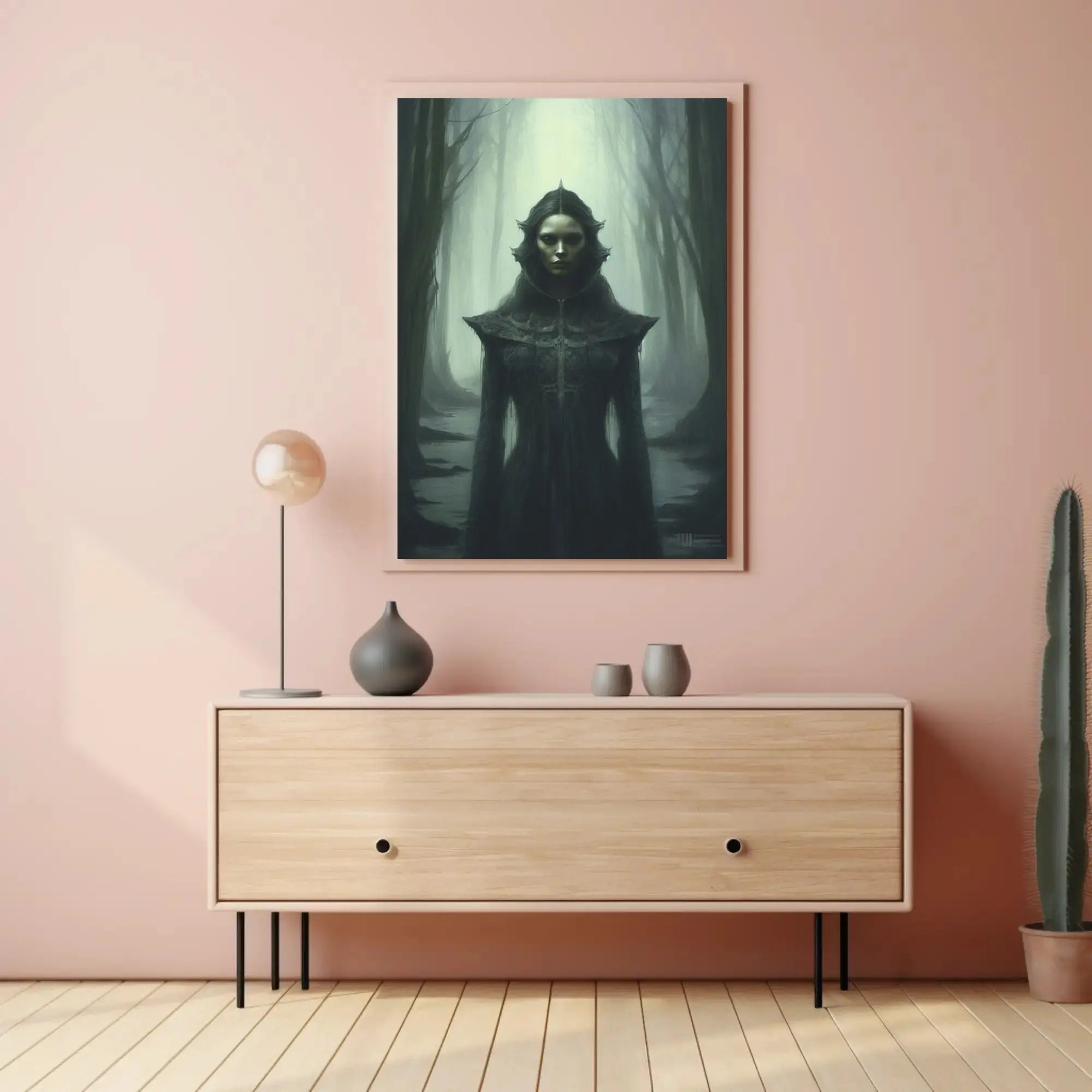 Mystical Forest Gothic Fantasy Art Poster PosterGoat