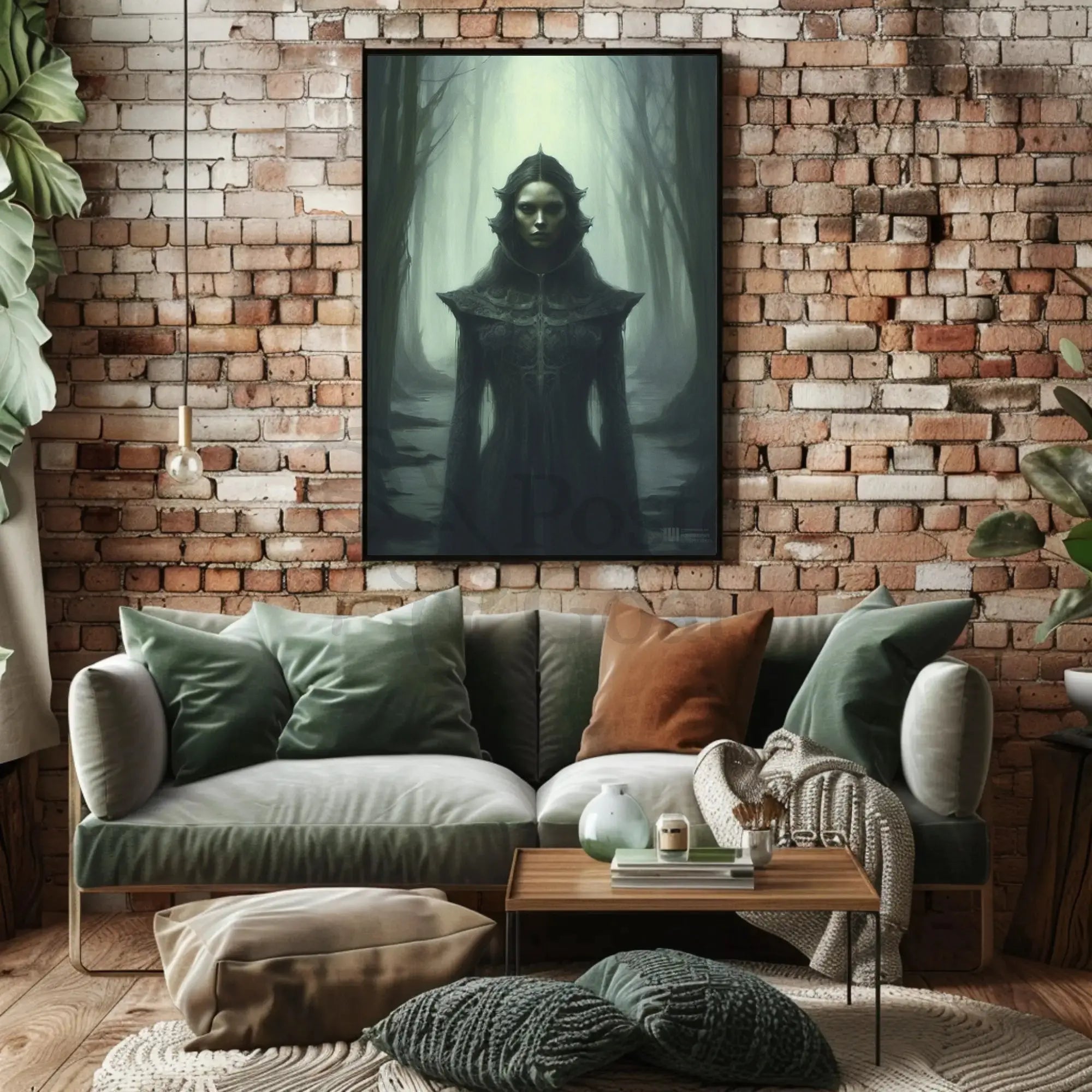 Mystical Forest Gothic Fantasy Art Poster PosterGoat