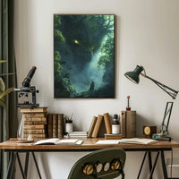 Mystical Forest Guardian Art Print: Abstract, Artistic, or Pop Culture Poster PosterGoat