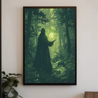 Mystical Forest Magic Art Print - Abstract, Artistic, or Pop Culture Poster PosterGoat