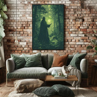 Mystical Forest Magic Art Print - Abstract, Artistic, or Pop Culture Poster PosterGoat