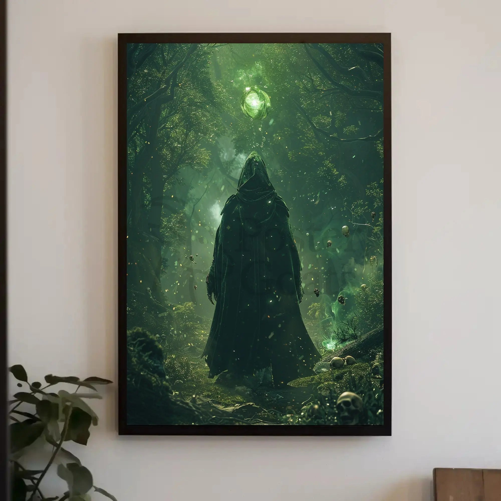 Mystical Forest Magic Fantasy Art Poster PosterGoat
