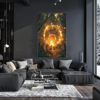 Mystical Forest Ritual Fantasy Artistic Poster PosterGoat