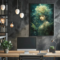 Mystical Forest Spirit Enchantment Artistic Poster PosterGoat