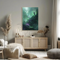 Mystical Journey in Nature Fantasy Art Poster PosterGoat