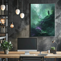 Mystical Journey in Nature Fantasy Art Poster PosterGoat