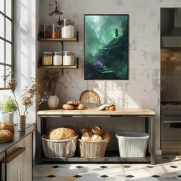 Mystical Journey in Nature Fantasy Art Poster PosterGoat