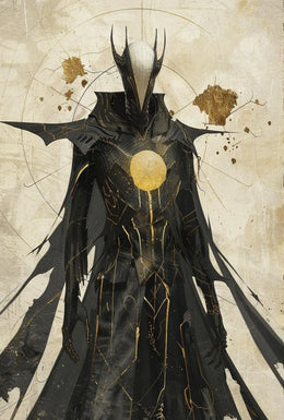 Mystical Knight Fantasy Art Poster PosterGoat